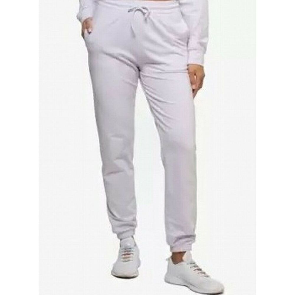 BAM BY BETSY & ADAM Womens Purple Drawstring Tapered-leg Lounge Pants S